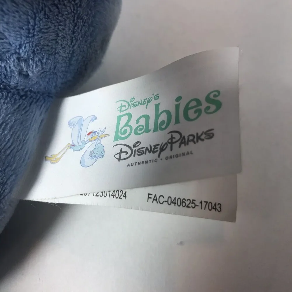 Disney Parks‎ Babies Plush Stitch Stuffed Animal Foot Bottom to Ear Top 11